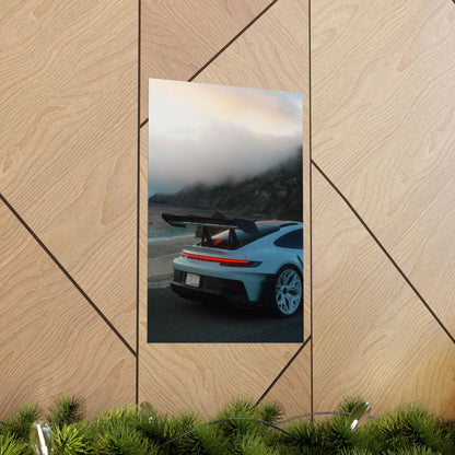 Porsche 911 GT3RS Along the Coast of Big Sur