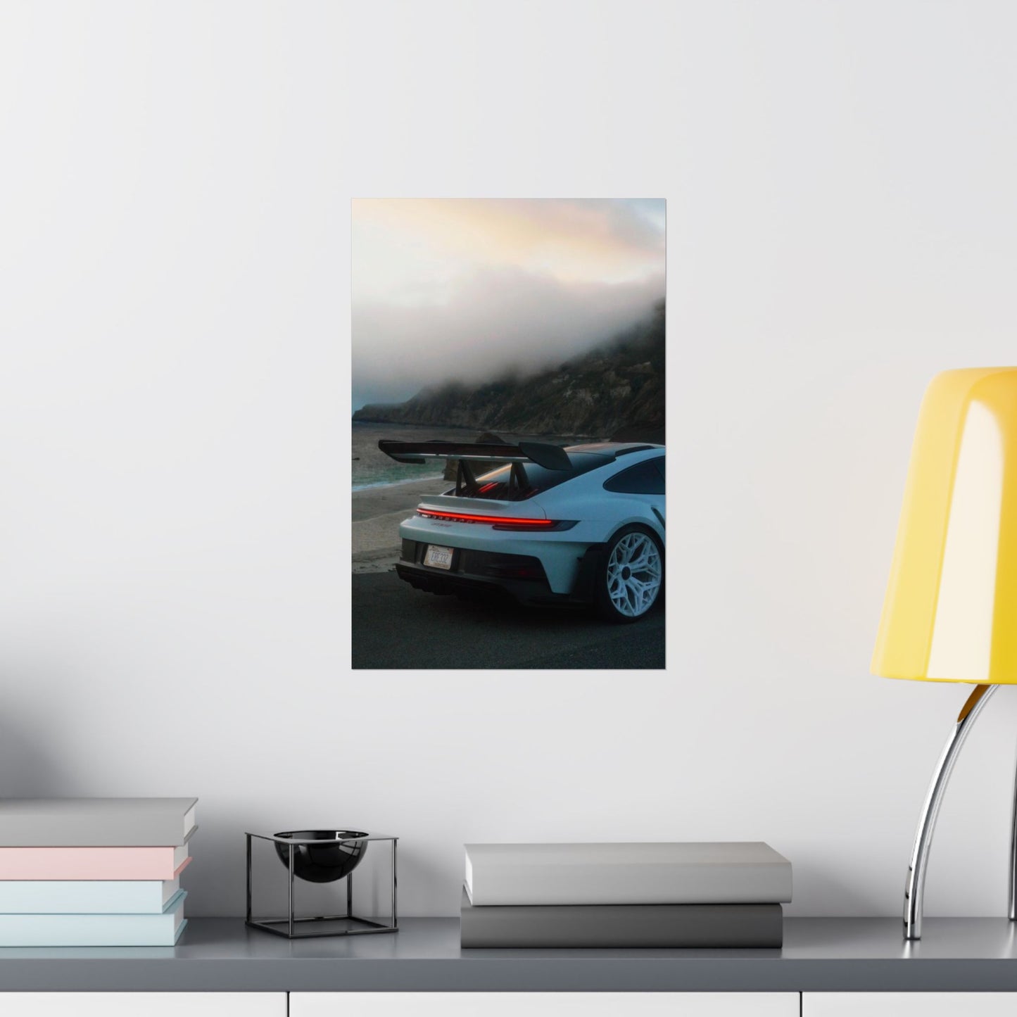 Porsche 911 GT3RS Along the Coast of Big Sur