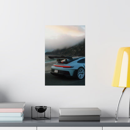 Porsche 911 GT3RS Along the Coast of Big Sur