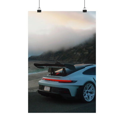 Porsche 911 GT3RS Along the Coast of Big Sur